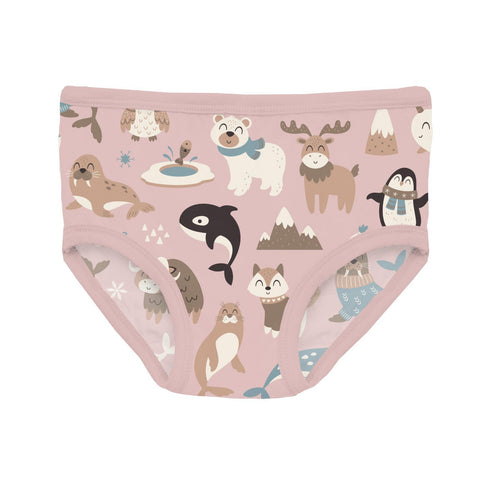 KicKee Pants Underwear - Baby Rose Arctic Animals-Pumpkin Pie Kids Canada