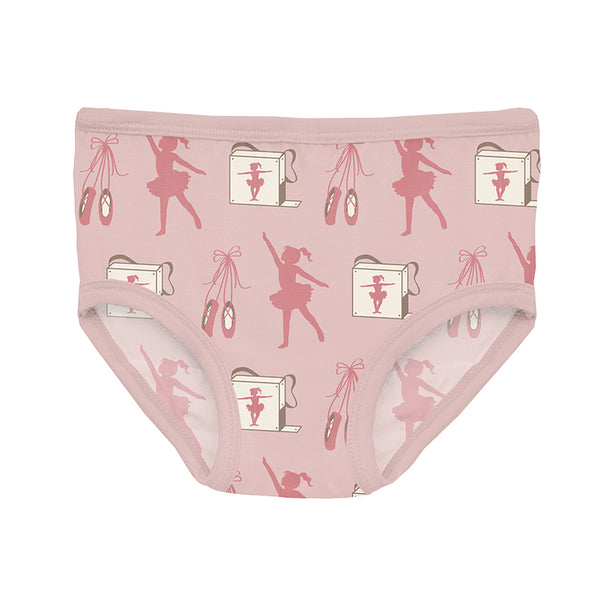 KicKee Pants Underwear - Baby Rose Ballet Dancers-Pumpkin Pie Kids Canada