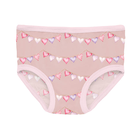 KicKee Pants Underwear - Baby Rose Heart Bunting-GU03-S26D3D-BRHB XS-Pumpkin Pie Kids Canada