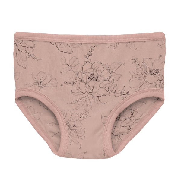 KicKee Pants Underwear - Baby Rose Pencil Floral-GU03-F26D1D-RPF XS-Pumpkin Pie Kids Canada