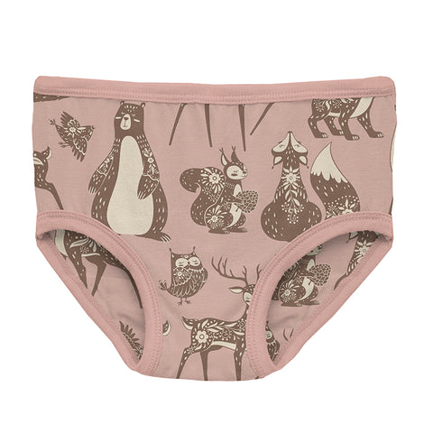 KicKee Pants Underwear - Baby Rose Scandinavian Animals-GU03-F26D2D-BSA 34-Pumpkin Pie Kids Canada