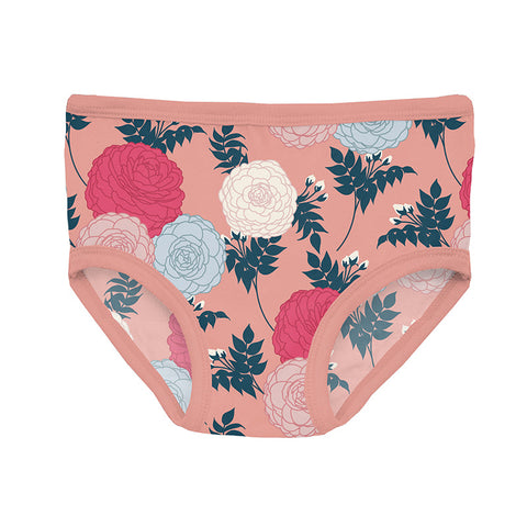 KicKee Pants Underwear - Blush Enchanted Floral-Pumpkin Pie Kids Canada