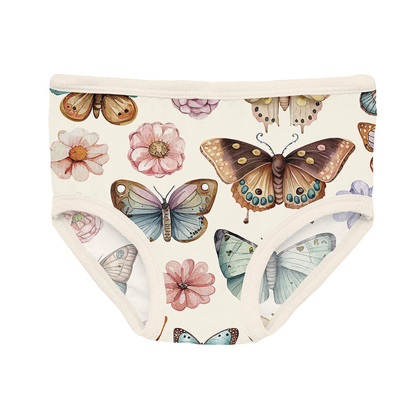 KicKee Pants Underwear - Botanical Butterflies-GU03-S26D3D-BOB XS-Pumpkin Pie Kids Canada