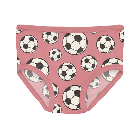KicKee Pants Underwear - Desert Rose Soccer-GU03-S26D3-DSOC XS-Pumpkin Pie Kids Canada