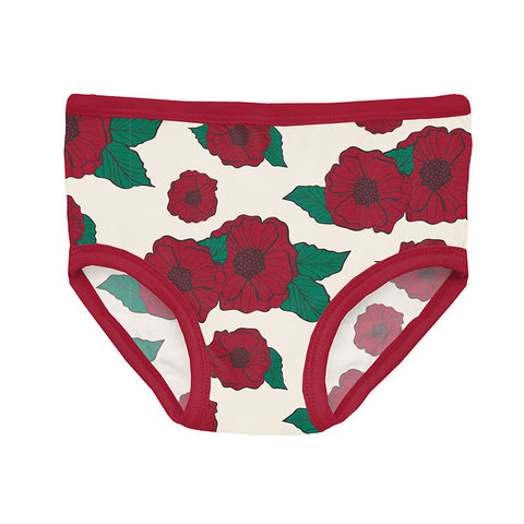 KicKee Pants Underwear - Holiday Poppies-Pumpkin Pie Kids Canada