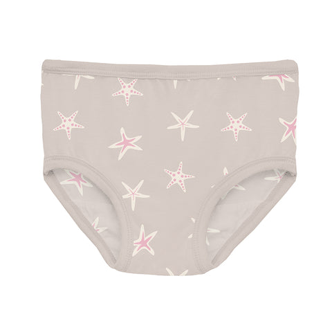KicKee Pants Underwear - Latte Starfish-Pumpkin Pie Kids Canada