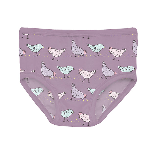 KicKee Pants Underwear - Lavender Chickens-Pumpkin Pie Kids Canada