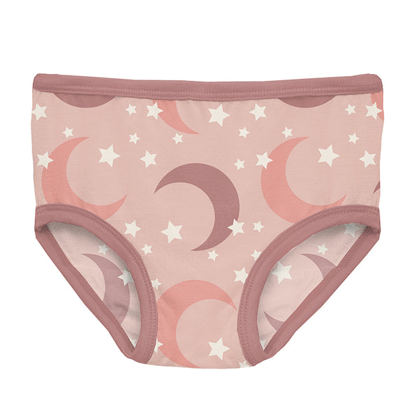 KicKee Pants Underwear - Peach Blossom Moon and Stars-GU03-YRC-PBMS-S XS-Pumpkin Pie Kids Canada