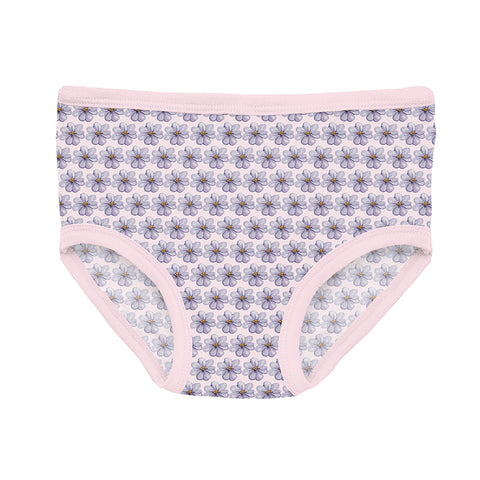 KicKee Pants Underwear - Shrinking Violet Summer Flowers-GU03-S26D3D-VSF XS-Pumpkin Pie Kids Canada