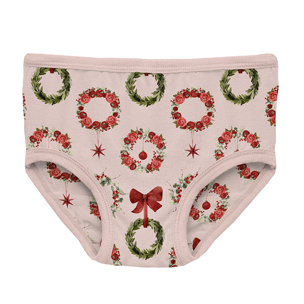 KicKee Pants Underwear - Shrinking Violet Wreath-GU03-F26D2D-SVW S-Pumpkin Pie Kids Canada