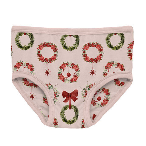 KicKee Pants Underwear - Shrinking Violet Wreath-GU03-F26D2D-SVW S-Pumpkin Pie Kids Canada