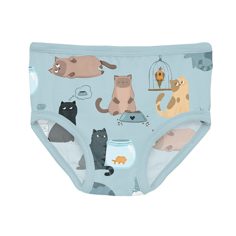 KicKee Pants Underwear - Spring Sky House Cats-Pumpkin Pie Kids Canada