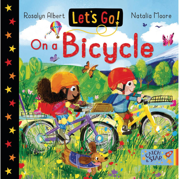 Let's Go On Bicycle Board Book-9781916790346-Pumpkin Pie Kids Canada