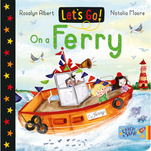 Let's Go On a Ferry Board Book-9781913639440-Pumpkin Pie Kids Canada