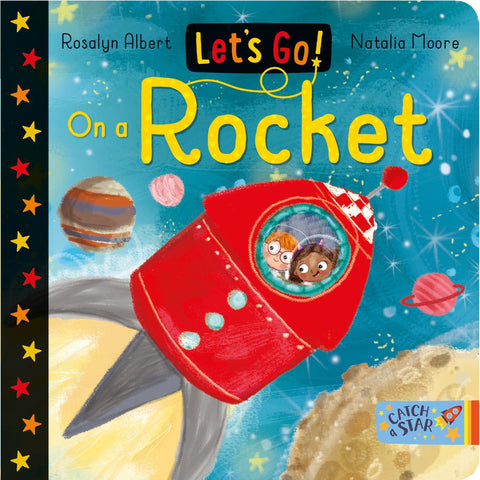 Let's Go On a Rocket Board Book-9781913639457-Pumpkin Pie Kids Canada