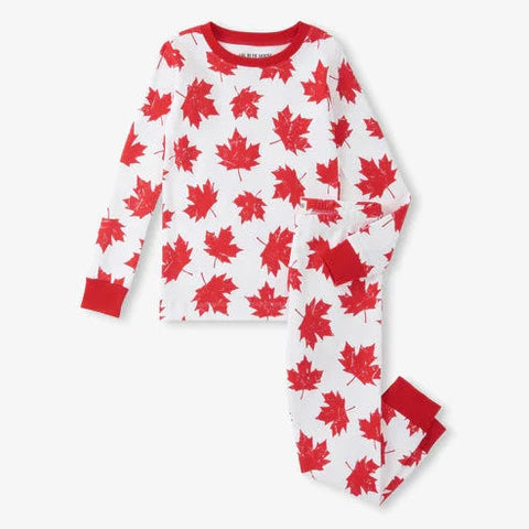 Little Blue House Pajama Set - Canada-PJAOCAN010 2-Pumpkin Pie Kids Canada
