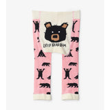 Little Blue House Tights - Pink Bear-Pumpkin Pie Kids Canada