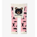 Little Blue House Tights - Pink Bear-LE0WIBE100 0-6M-Pumpkin Pie Kids Canada