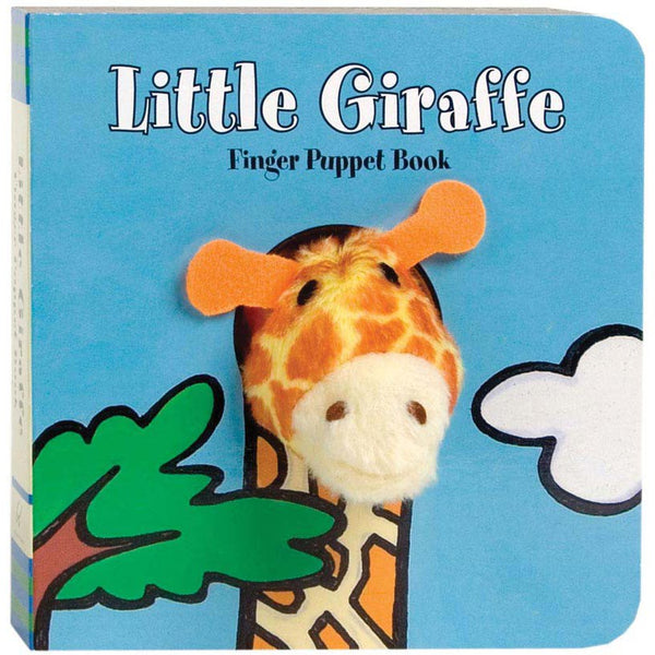 Little Giraffe Finger Puppet Book-9780811867870-Pumpkin Pie Kids Canada