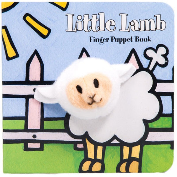 Little Lamb Finger Puppet Book-9780811852357-Pumpkin Pie Kids Canada