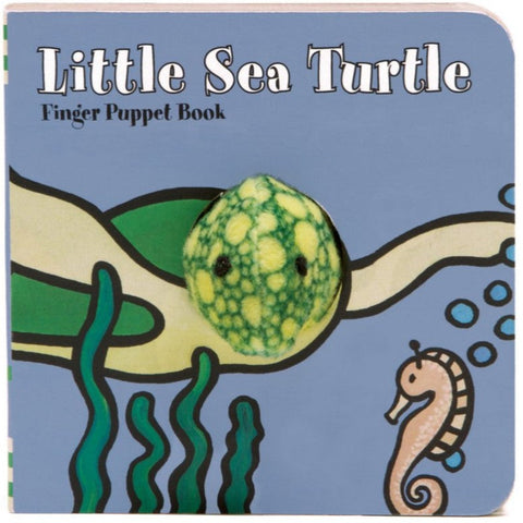 Little Sea Turtle Finger Puppet Book-9781452129136-Pumpkin Pie Kids Canada