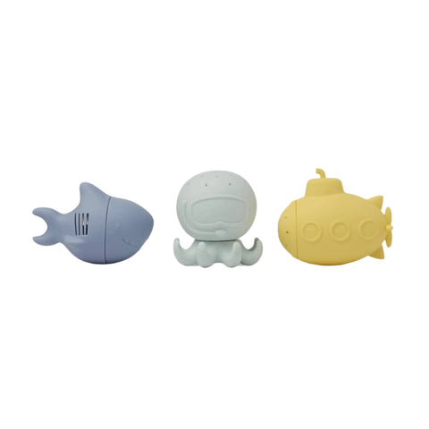Loulou Lollipop Bath Toy Set - Ocean Wonders-Pumpkin Pie Kids Canada