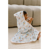 Loulou Lollipop Hooded Towel Set - Mermaids-TWMER-Pumpkin Pie Kids Canada