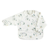 Loulou Lollipop Long Sleeved WP Bib - Hedgehogs-LSBIBHGH-Pumpkin Pie Kids Canada