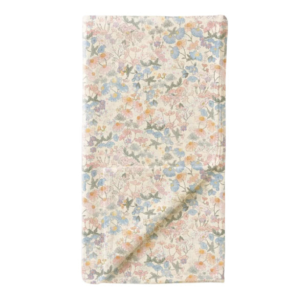 Loulou Lollipop Muslin Swaddle - English Garden-Pumpkin Pie Kids Canada