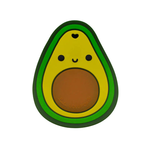 Loulou Lollipop Silicone Teether - Avocado-Pumpkin Pie Kids Canada