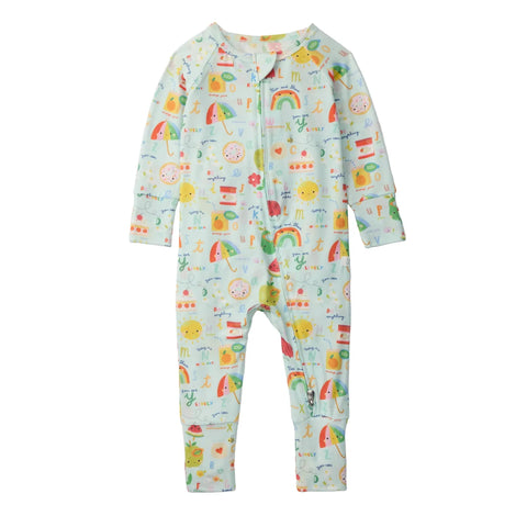 Loulou Lollipop Sleeper - Alphabet Smiles-BA1002U.APS.2-Pumpkin Pie Kids Canada