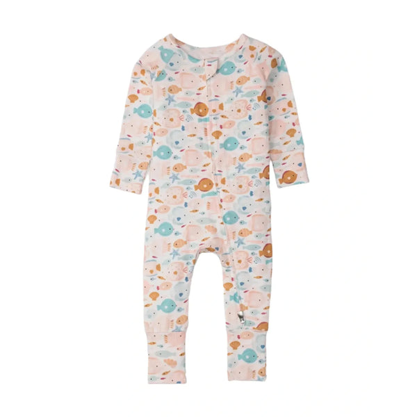 Loulou Lollipop Sleeper - Sun-kissed Shoal-BA1002U.SKS.3-Pumpkin Pie Kids Canada