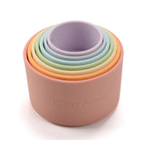 Loulou Lollipop Stacking Cups - Rainbow-Pumpkin Pie Kids Canada