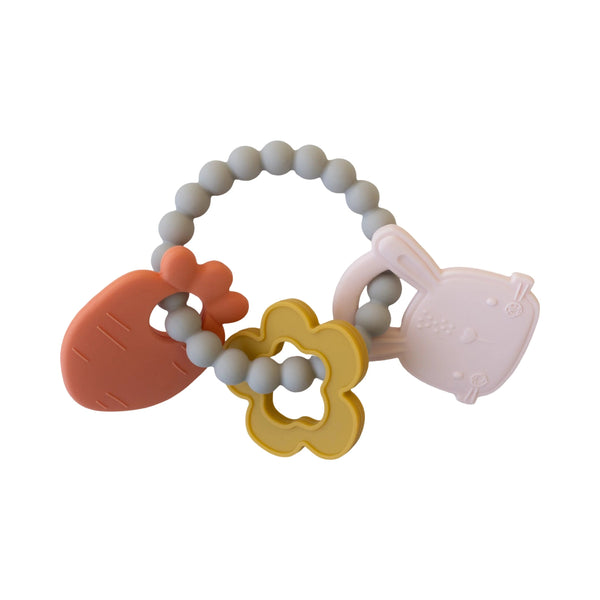 Loulou Lollipop Teething Charms Bunny-Pumpkin Pie Kids Canada