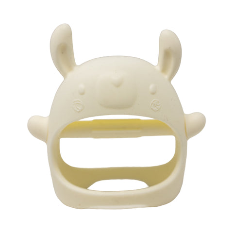 Loulou Lollipop Teething Mitt - Llama-TMT-006-CRM-Pumpkin Pie Kids Canada