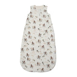 Loulou Lollipop Tencil Sleep Bag - Bears on Bikes-BA9004U.BOB.7.1T-Pumpkin Pie Kids Canada