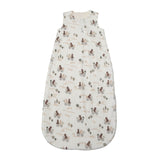 Loulou Lollipop Tencil Sleep Bag - Bears on Bikes-Pumpkin Pie Kids Canada