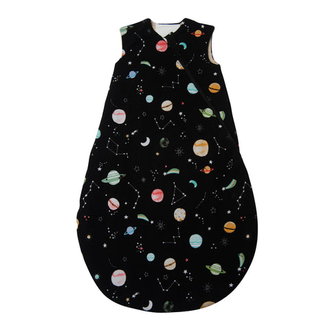 Loulou Lollipop Tencil Sleep Bag - Planets-Pumpkin Pie Kids Canada