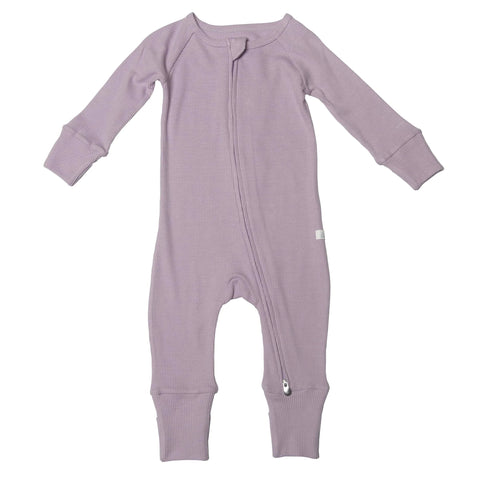 Loulou Lollipop Waffle Sleeper - Lavender-BA1001U.LVD.2-Pumpkin Pie Kids Canada