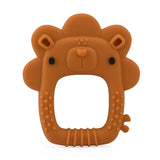 Loulou Lollipop Wild Teether - Lion-WTR-005-GHN-Pumpkin Pie Kids Canada