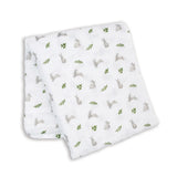 Lulujo Cotton Muslin Blanket - Bunnies-Pumpkin Pie Kids Canada
