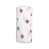 Lulujo Cotton Muslin Blanket - Mushroom-Pumpkin Pie Kids Canada