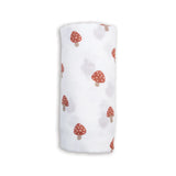 Lulujo Cotton Muslin Blanket - Mushroom-LJ477-Pumpkin Pie Kids Canada