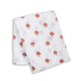 Lulujo Cotton Muslin Blanket - Mushroom-Pumpkin Pie Kids Canada