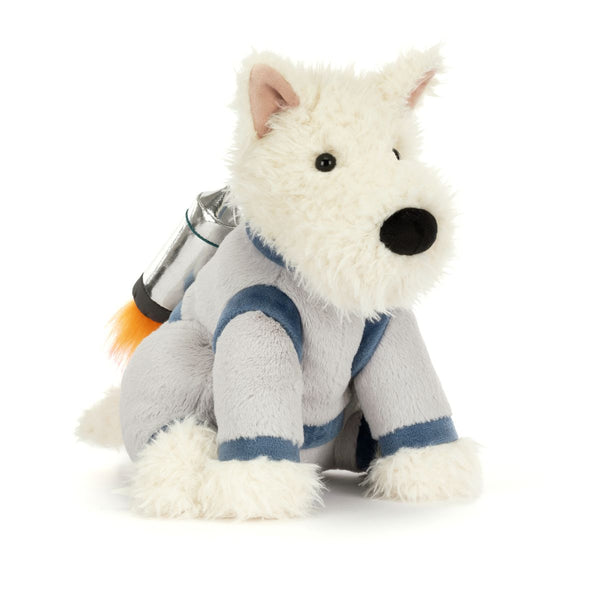 Jellycat Munro Scottie Dog Space Outfit-Pumpkin Pie Kids Canada