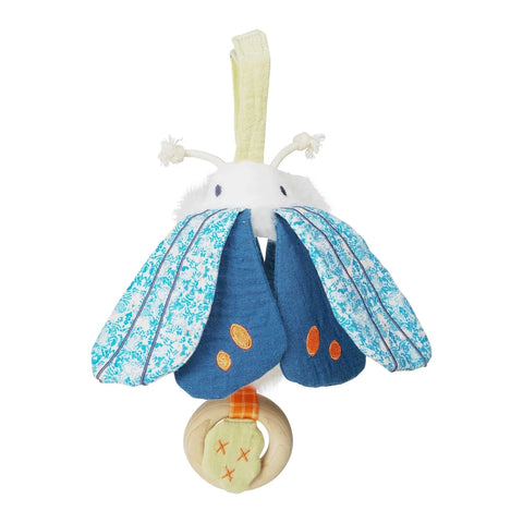 Manhattan Toy Baby Travel Toy - Folklore Luna Moth-MT162460-Pumpkin Pie Kids Canada