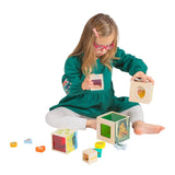 Manhattan Toy Enchanted Forest 12pc Wooden Stacking Set-MT164110-Pumpkin Pie Kids Canada