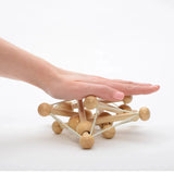 Manhattan Toy Skwish Rattle & Teether Toy - Natural-Pumpkin Pie Kids Canada