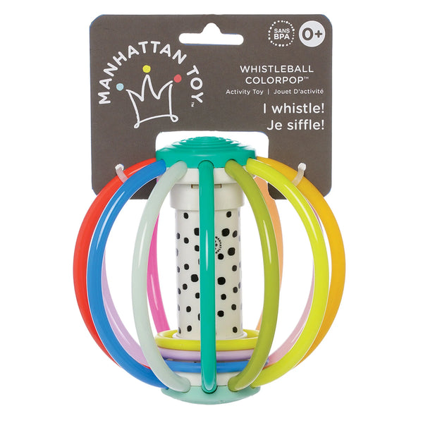 Manhattan Toy Whistleball Colorpop-MT165200-Pumpkin Pie Kids Canada