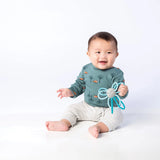 Manhattan Toy Winkel Elephant Rattle & Sensory Teether-MT215870-Pumpkin Pie Kids Canada